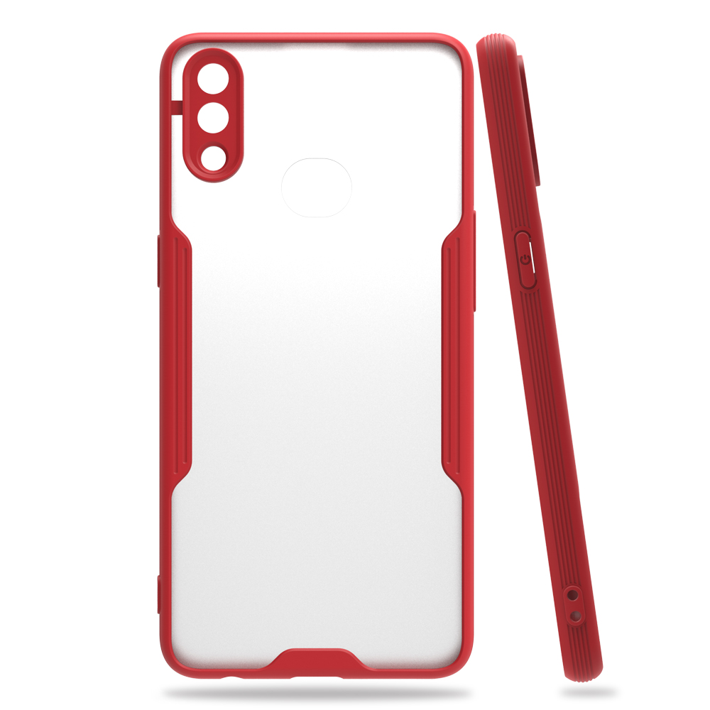 Samsung Galaxy A10s Kılıf Platin Silikon - Thumbnail 6